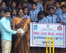 Durgaparameshwari Friends Club, donates first-aid kit/sports materials to Kedinje School